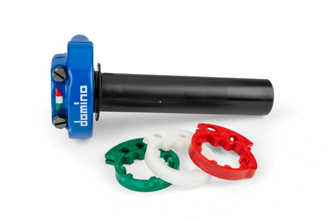 Throttle 4-stroke Domino XM2 adjustable Blue