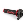 Throttle 4-stroke Domino XM2 + grips Black / Red