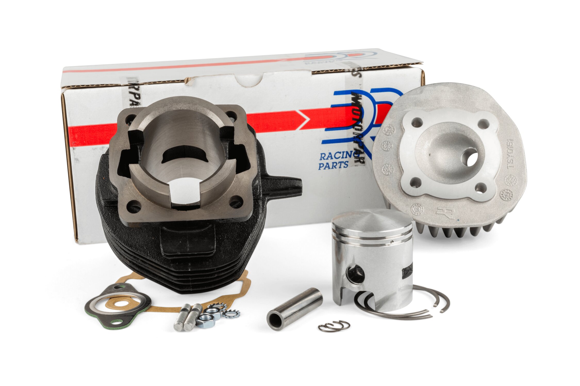 Cylinder Kit DR 75cc cast iron ports Vespa 50 PK S XL