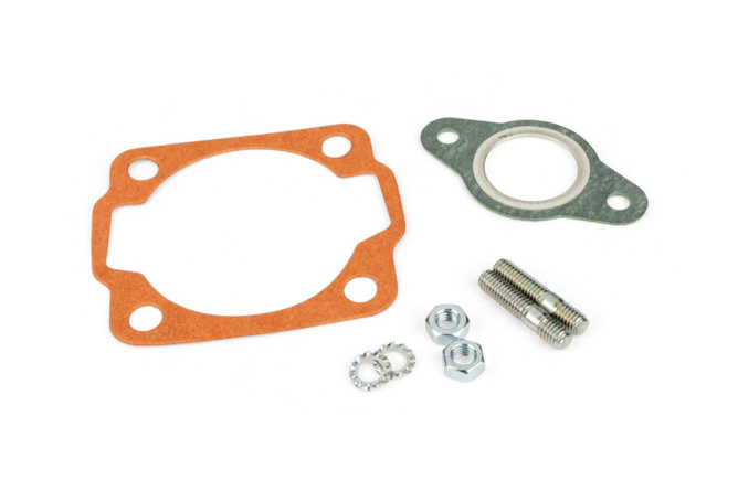 Zylinder Kit DR 75ccm Grauguss 10 &Uuml;berstr&ouml;mer Vespa PK 50