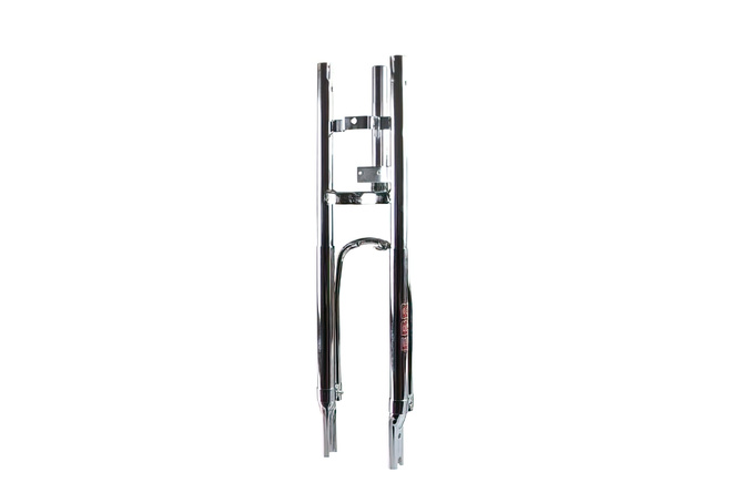 Fork EBR chrome Peugeot 103 MVL without upper triple clamp (17 inch)