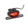 Portatarga universale con Fanalino LED rosso