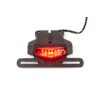 Portatarga universale con Fanalino LED rosso