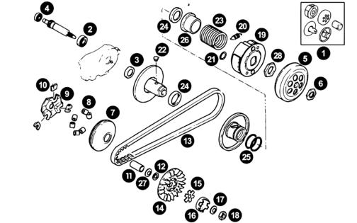 Scooter Exploded Views | SCOOTER-ATTACK