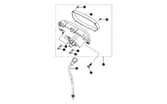 Spare Parts Dashboard / Cable Yamaha BWs