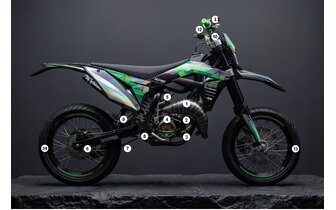 Peugeot XP6 Stage6 R/T 100ccm FLR