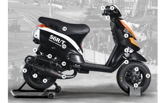 Piaggio Zip SP1 Stage6 R/T 70ccm