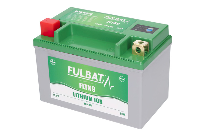 Batería Fulbat FLTX9 Litio-Ion Sin Mantenimiento Listo para Usar