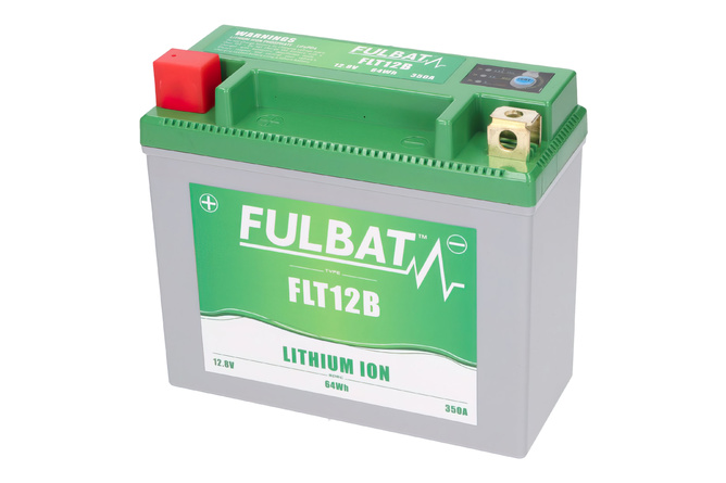Batería Fulbat FLT12B Litio-Ion Sin Mantenimiento Listo para Usar