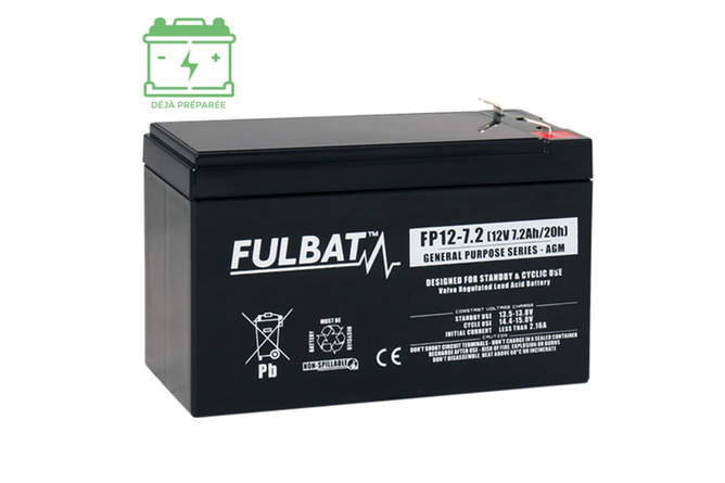 Battery 12V - 7,2Ah Fulbat FP12-7.2 AGM