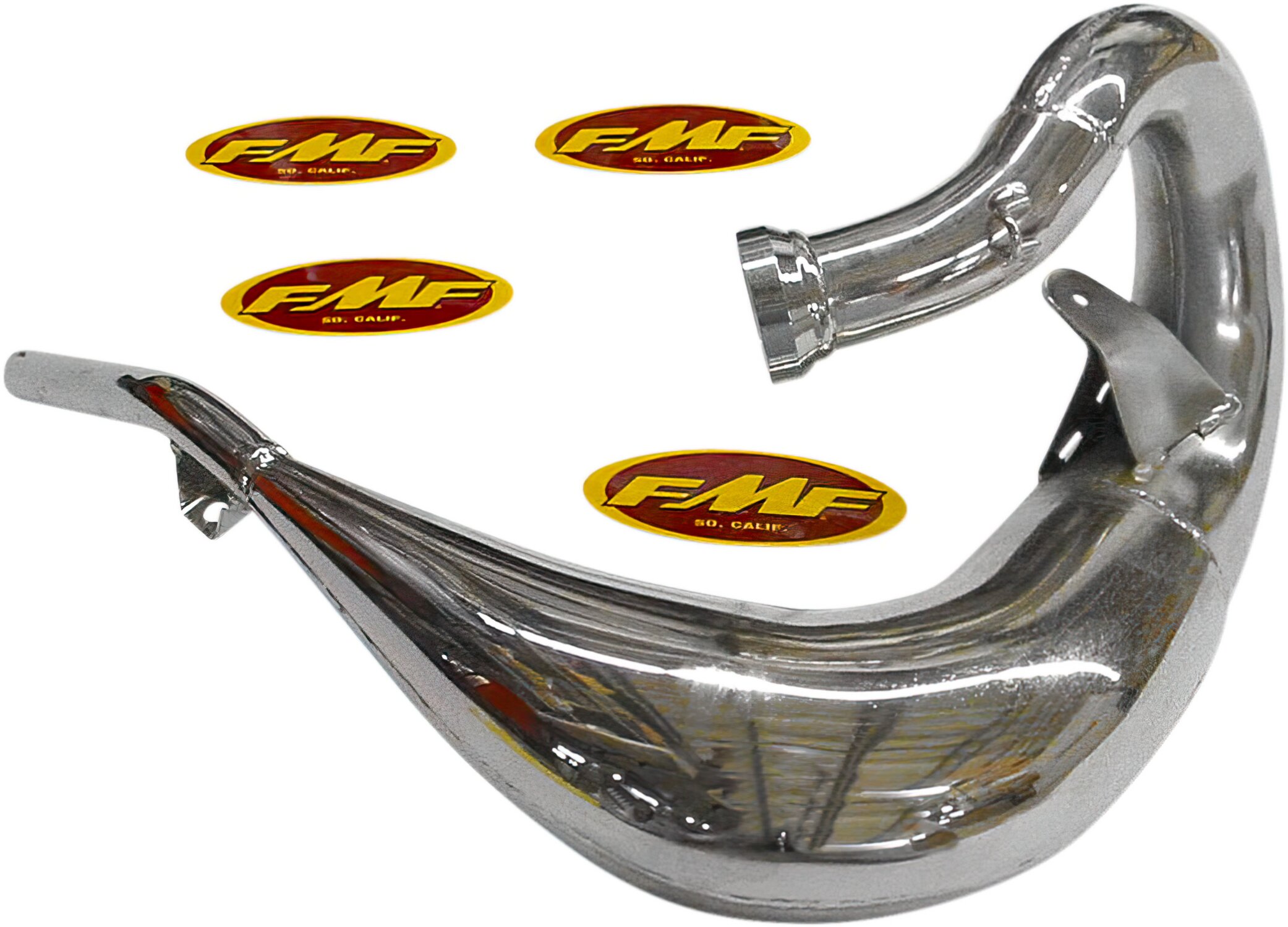 FMF Fatty YZ125 Yamaha Pipe Exhaust | Factory Shorty for Gold