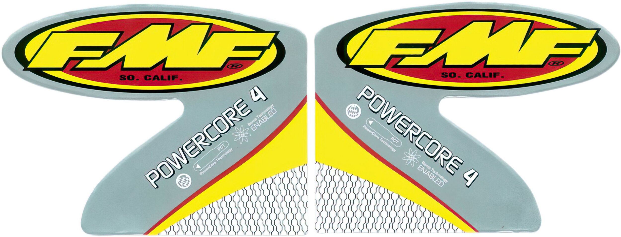 Silencer Sticker simple Powercore 4 | MAXISCOOT