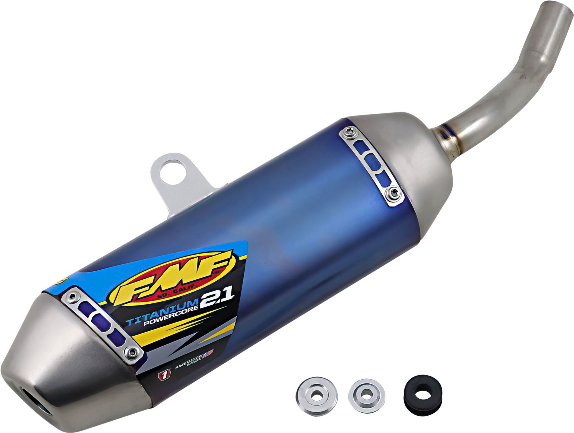 Silencer FMF Powercore 2.1 titanium SX / TC 125 | MAXISCOOT