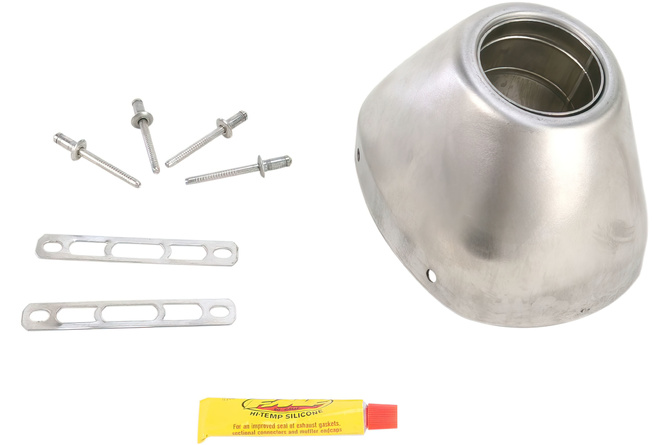 Silencer End Cap FMF Factory 4.1 RCT stainless steel