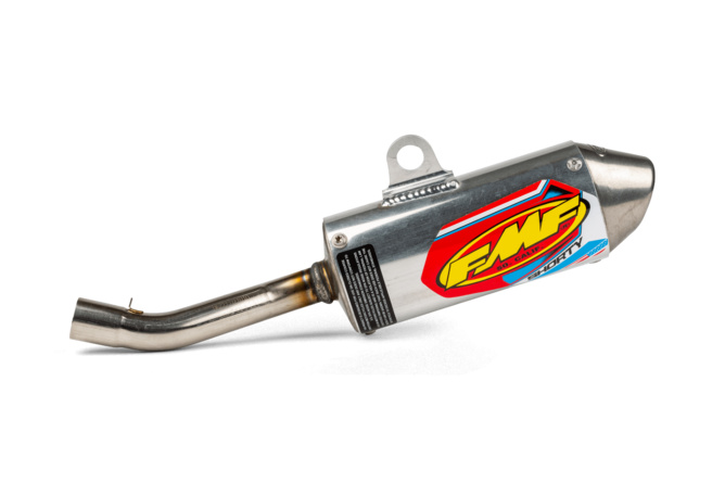 Stock photo FMF SIL PCII SHORTY CR125 FMF Part Number: 79-2627S-WPS actual parts may vary.
