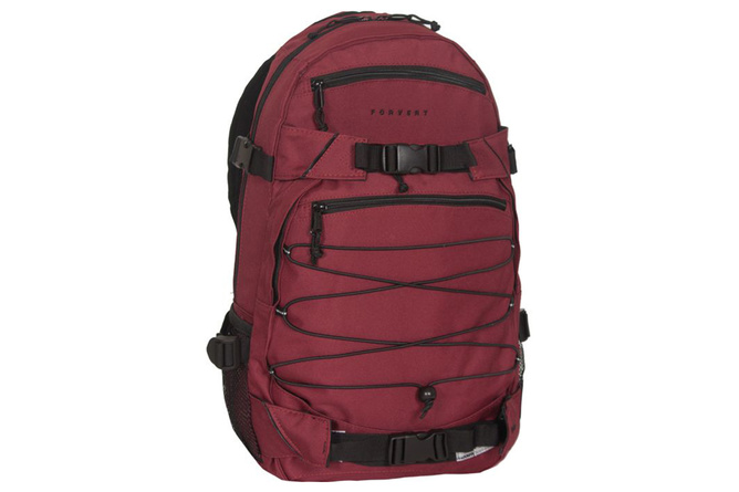 Backpack Forvert Louis burgundy 20 L