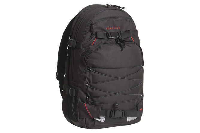 Laptop Backpack Forvert Louis black 25 L