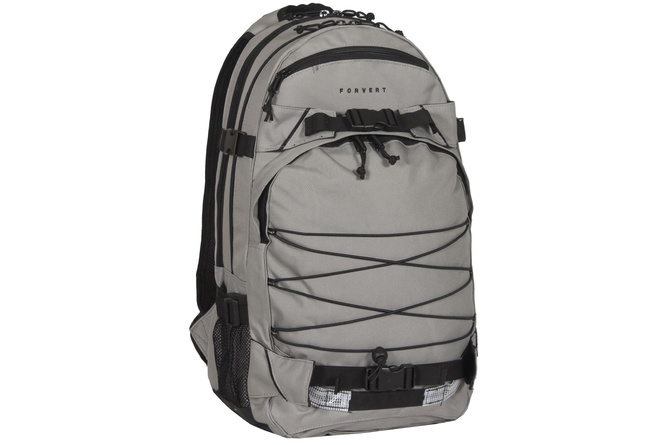 Laptop Backpack Forvert Louis grey 25 L
