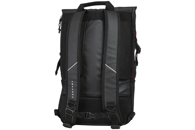 Backpack Forvert Linus Cross black/black 30 L