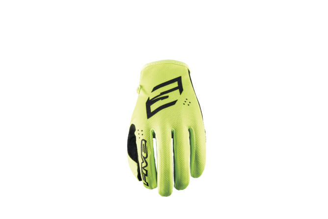 MX Gloves Five MXF4 Mono neon yellow