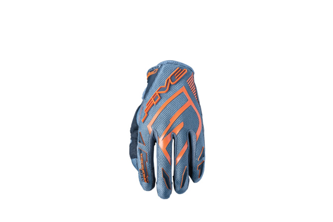 Handschuhe MX Five MXF Pro Rider S grau / orange