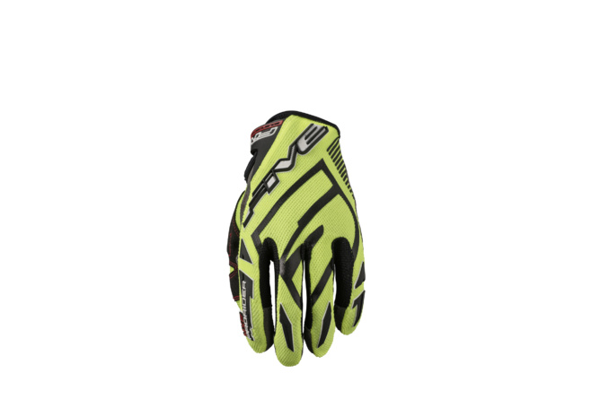 MX Gloves Five MXF Pro Rider S neon yellow