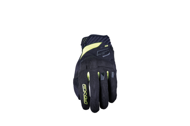 Bike Gloves Street Five RS3 Evo black / neon yellow
