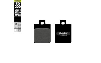 Plaquettes de frein semi-m&eacute;tal Galfer Piaggio Zip