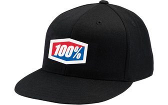 Baseball Cap 100% Essential schwarz