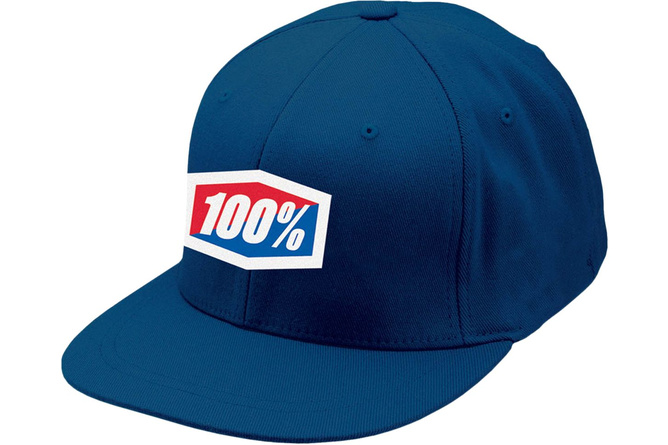 Cappellino 100% Essential FLEX blu