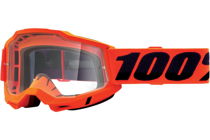 Goggles MX 100% Accuri 2 orange clear