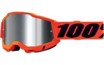 Gafas Motocross 100% Accuri 2 Vidrio Naranja Espejado