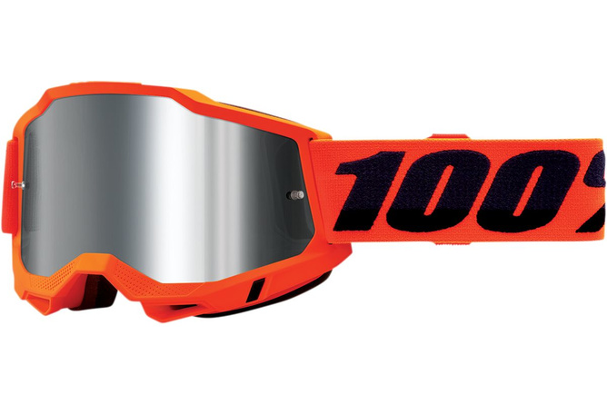 Goggles MX 100% Accuri 2 orange mirror lens