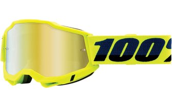 Gafas Motocross 100% Accuri 2 Vidrio Amarillo / Dorado Espejado