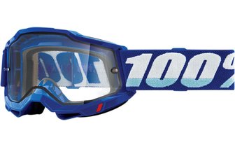 Gafas Motocross 100% Accuri 2 Enduro Vidrio Azul Transparente