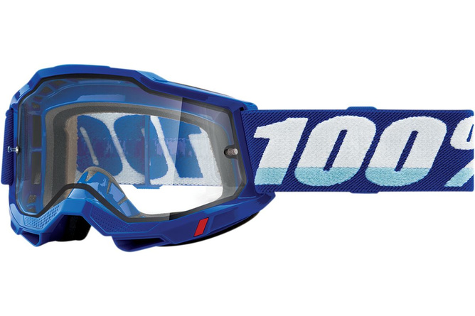 Gafas Motocross 100% Accuri 2 Enduro Vidrio Azul Transparente