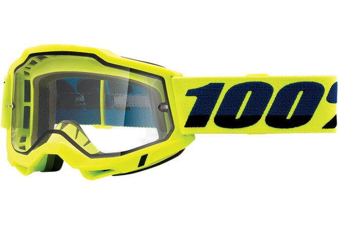 Goggles MX 100% Accuri 2 ENDURO yellow clear