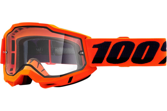 Goggles MX 100% Accuri 2 ENDURO orange clear