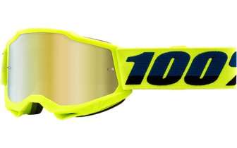 Crossbrille 100% Accuri 2 Kids gelb / gold verspiegelt