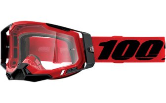 Goggles MX 100% Racecraft 2 red clear