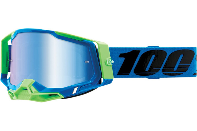 Goggles MX 100% Racecraft 2 FREMONT blue mirror lens