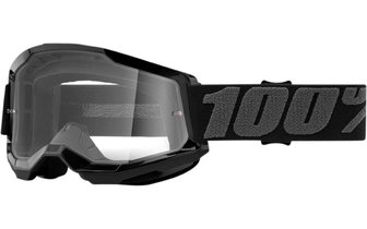 Crossbrille 100% Strata 2 schwarz klar