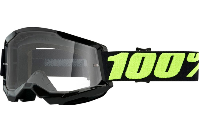 Gafas Motocross 100% Strata 2 UPSOL Vidrio Transparente