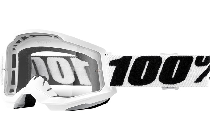 Gafas Motocross 100% Strata 2 EVEREST Vidrio Transparente
