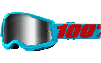 Crossbrille 100% Strata 2 SUMMIT silber verspiegelt