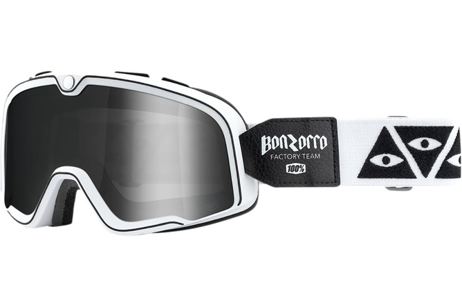 Gafas Motocross 100% Barstow Bonzorro Vidrio Plata Espejado