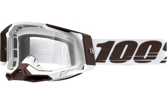 Masque cross 100% Racecraft 2 Snowbird transparent