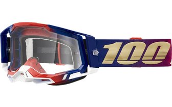 Gafas Motocross 100% Racecraft 2 UNITED Transparente