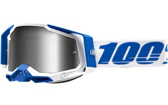 Gafas Motocross 100% Racecraft 2 Isola Vidrio Plata