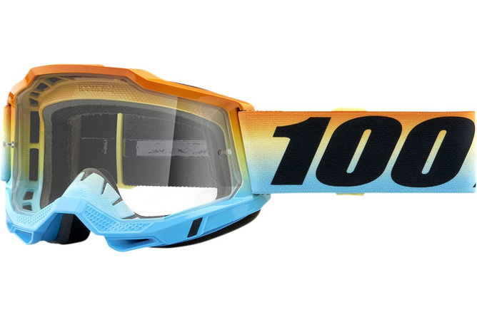 Gafas Motocross 100% Accuri 2 Sunset Vidrio Transparente